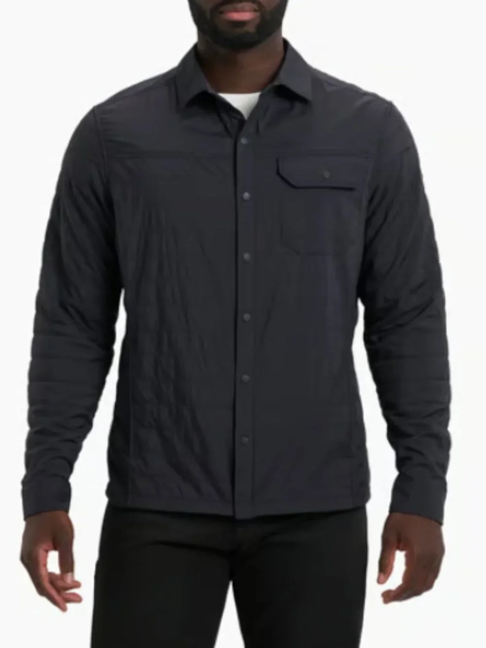 Kuhl Men's XL One Shirt-Jac Shirt Jacket Black NWT Lightweight Warmth Adventure